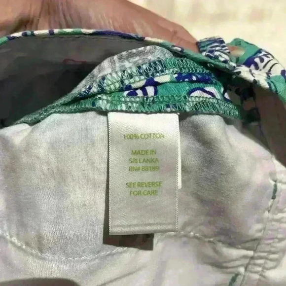 Lilly Pulitzer Womens Shorts Callahan Seafoam Montauk Chino Beach 29” Waist - Picture 10 of 12